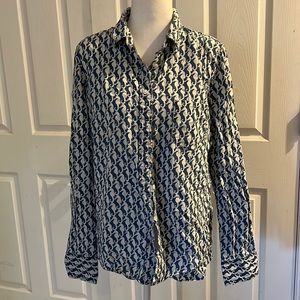 J. Crew Seahorse Shirt